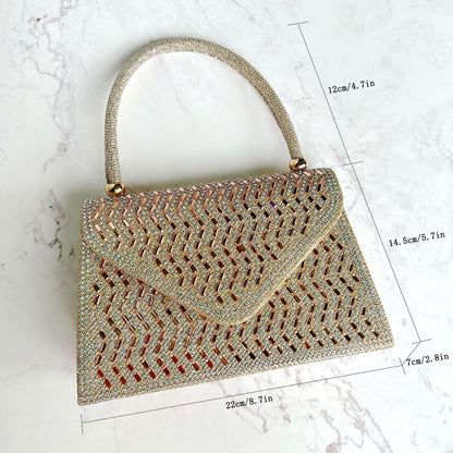 Ladies Rhinestone Dinner Bag