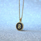 O-shaped Chain Letter Necklace - Viexta