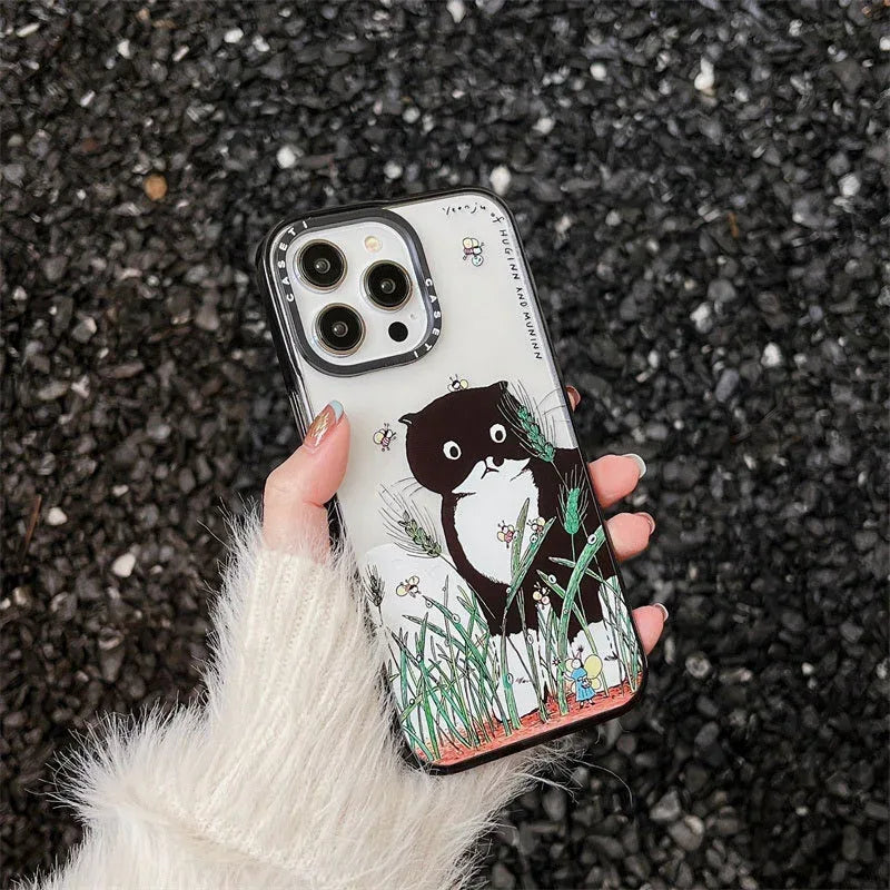 Little Black Cat iPhone Case - Viexta