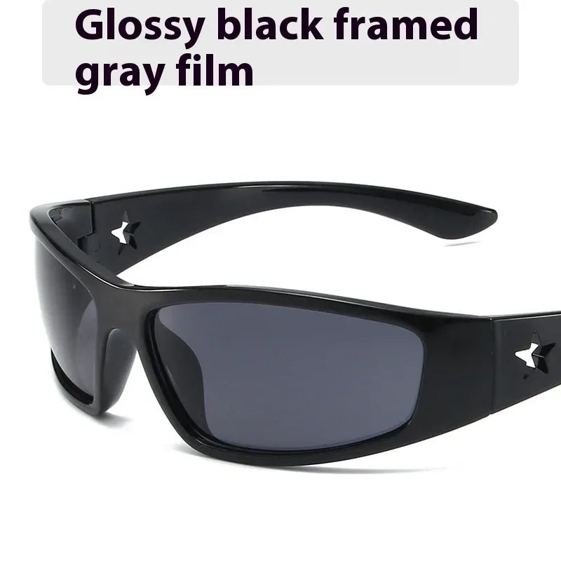 Trendy Wear Personalized Five-pointed Sunglasses - Viexta