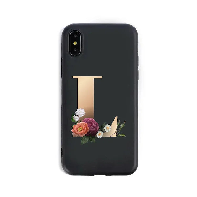 26 English Alphabet Silicone Phone Cases for IPHONE - Viexta