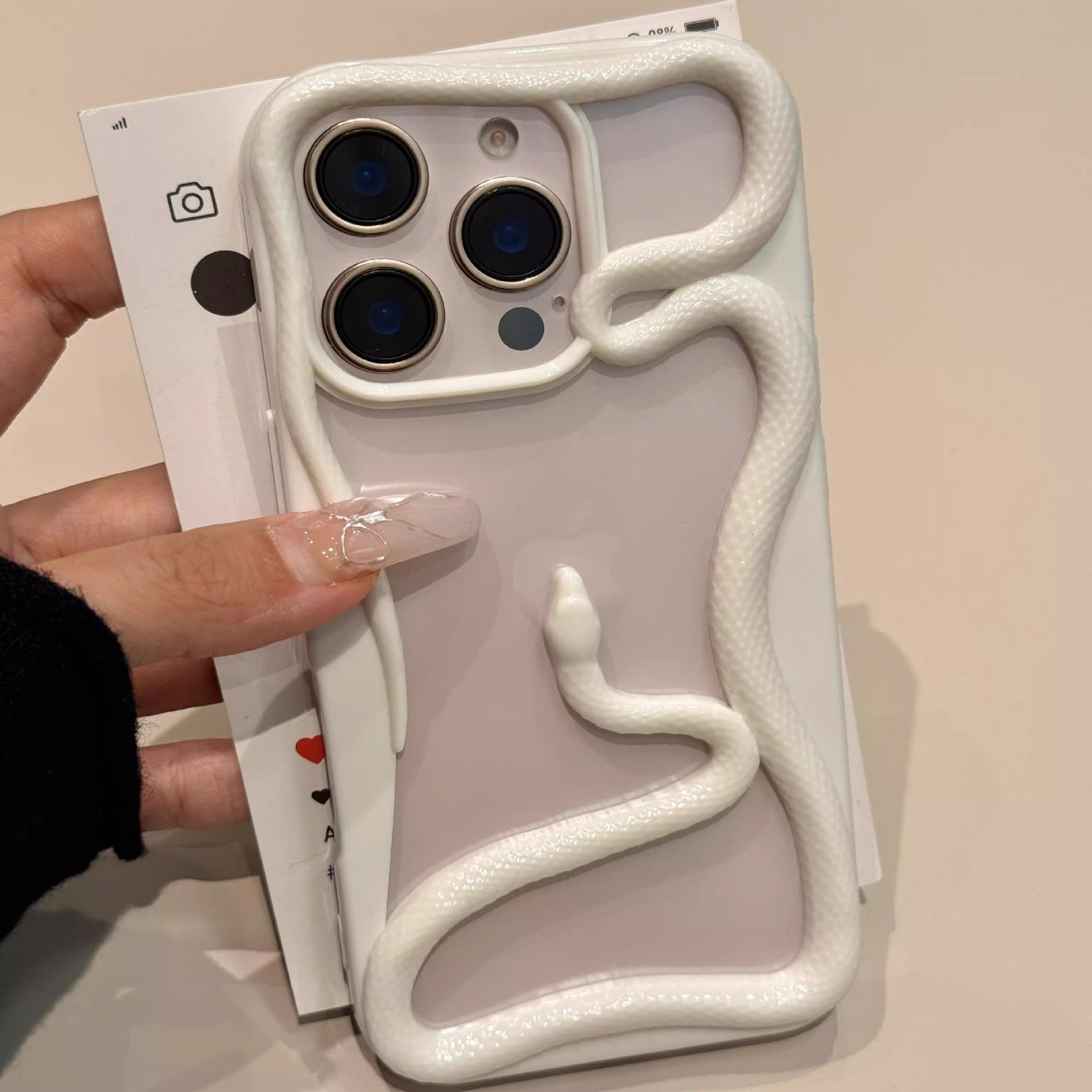 hollow-snake-phone-case