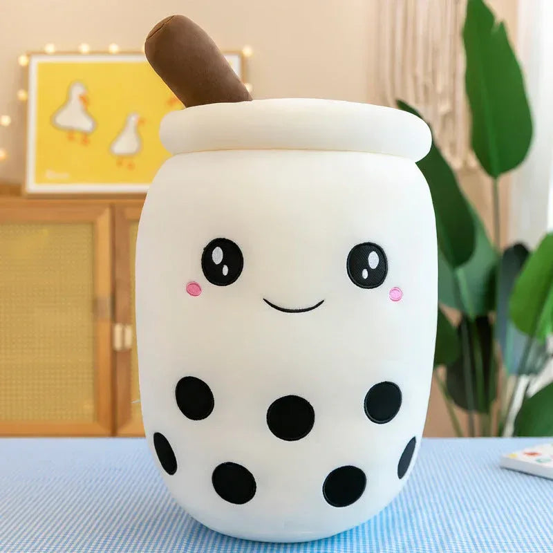 Milk Tea Cup Fruit Strawberry Matcha Plush - Viexta