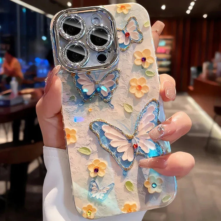 oil-painting-butterfly-iphone-case - Viexta