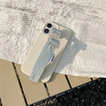 Solid Color Wrist Strap Bracket iPhone Case - Viexta