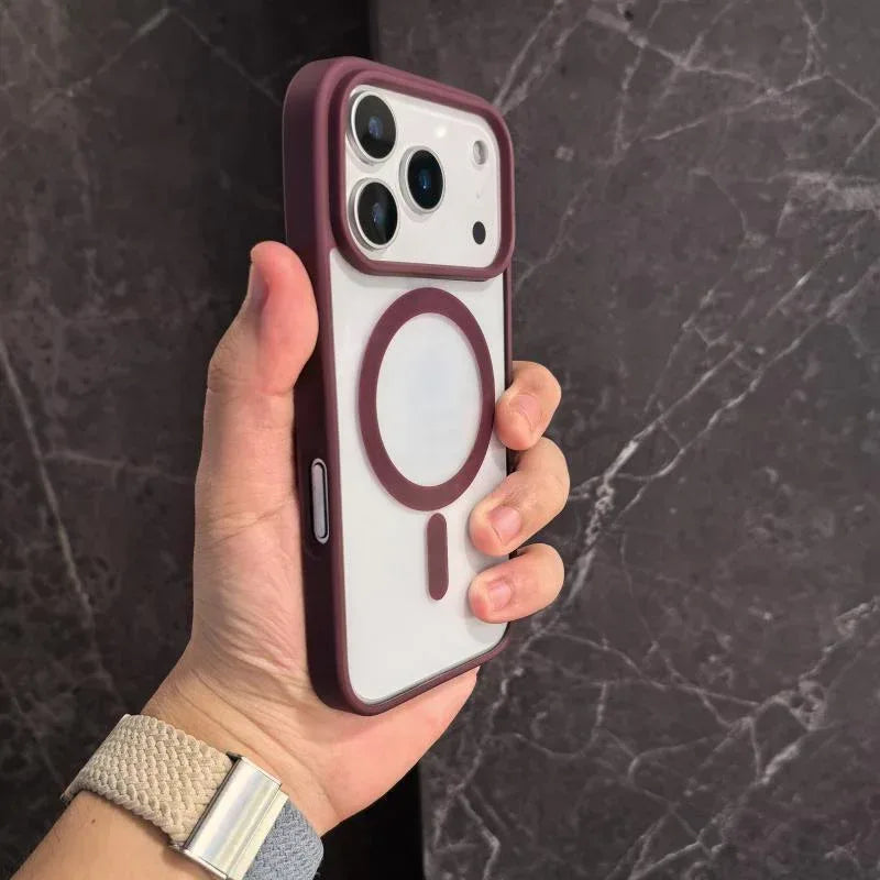 Transparent Magnetic Ultra-thin Drop-resistant iPhone Case - Viexta