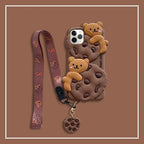 Cute Cookie Bear iPhone Case - Viexta