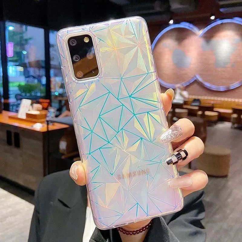 samsung-colorful-laser-gradient-phone-case - Viexta
