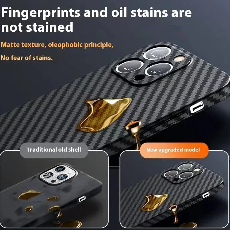 Carbon Fiber Drop-resistant IPhone Case - Viexta
