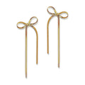 18k-bow-womens-earrings - Viexta