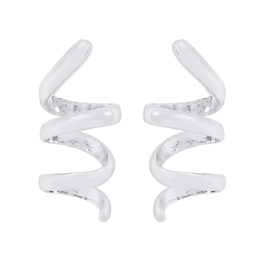 Spiral Personalized Earrings - Viexta