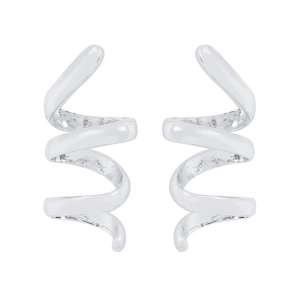 Spiral Personalized Earrings - Viexta