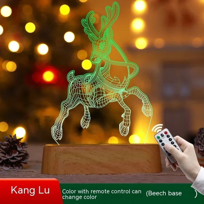 Christmas Decoration 3D Lamp - Viexta