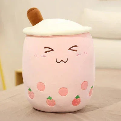 Pearl milk tea cup pillow - Viexta