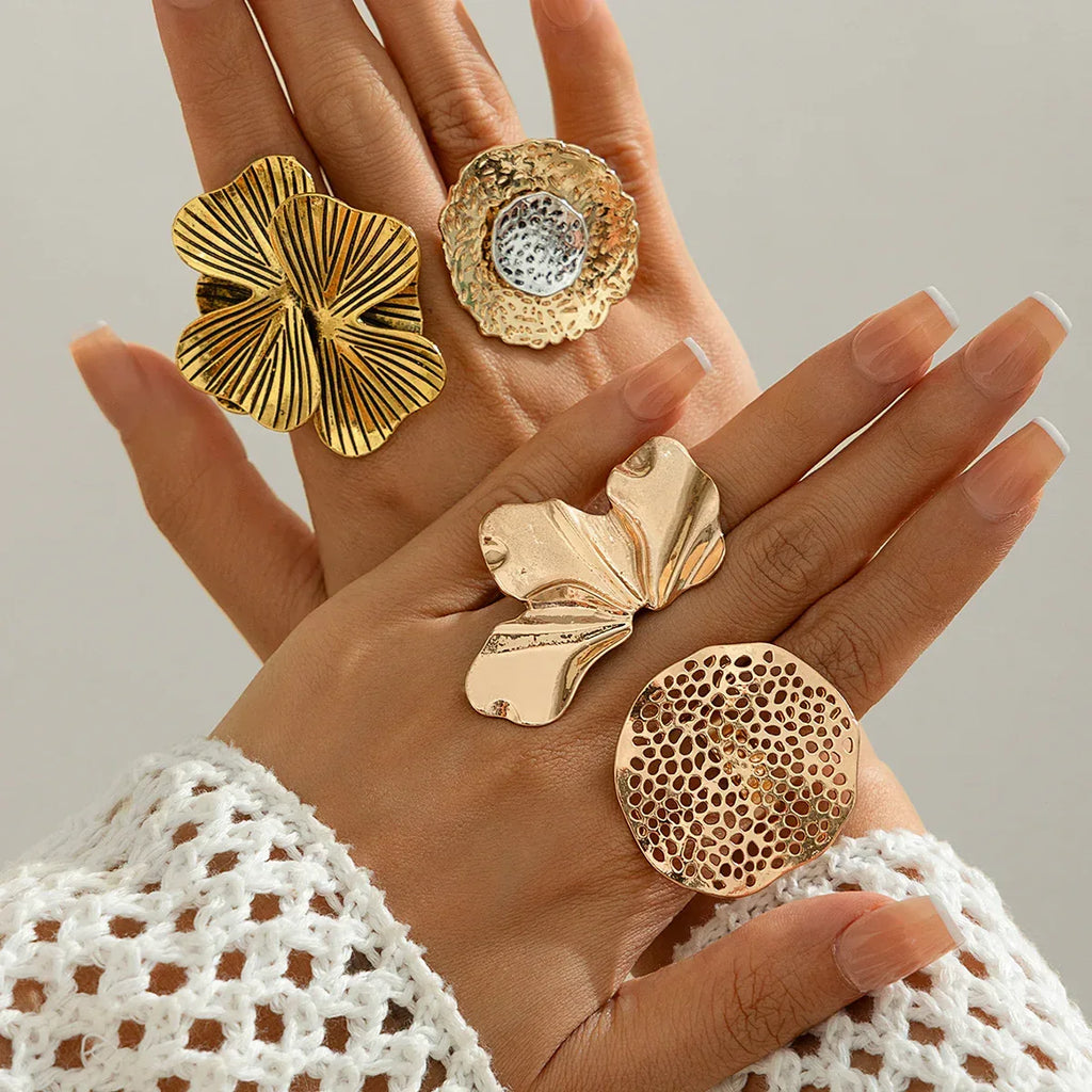casual-hollow-ring - Viexta