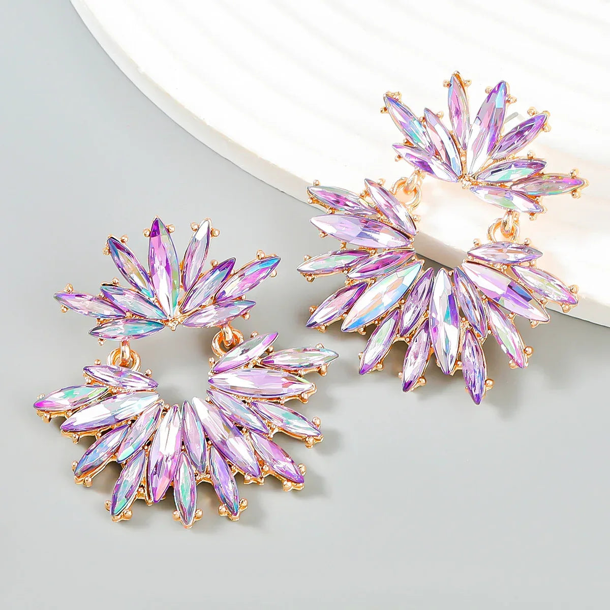 Exaggerated Flower Studs - Viexta