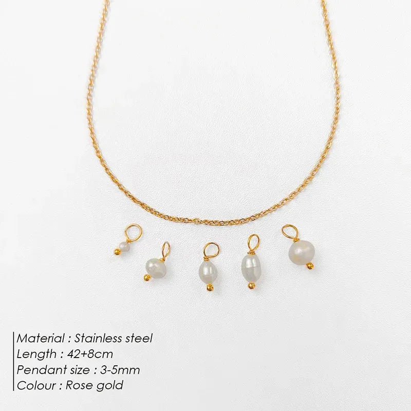 Baroque Pearl Necklace - Viexta