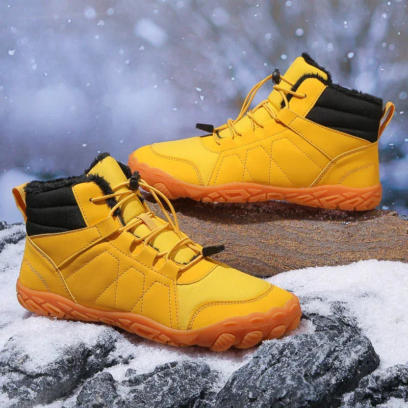 Men's Snow Thick Fleece Sole Sneakers - Viexta