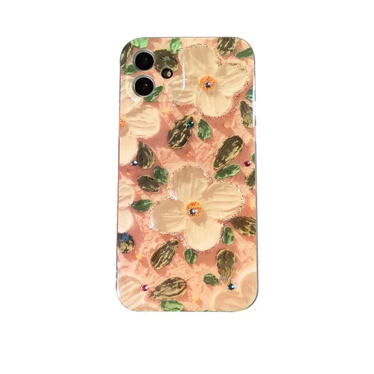 Retro Oil Painting iPhone Case - Viexta