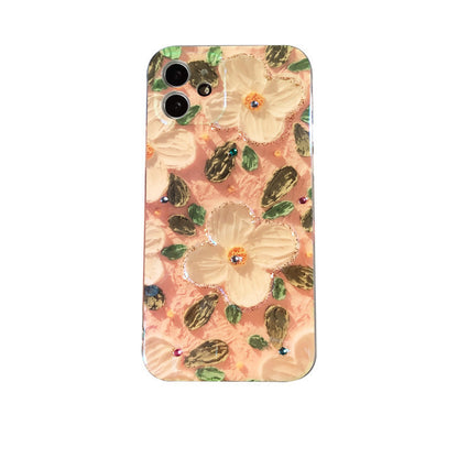 Retro Oil Painting iPhone Case