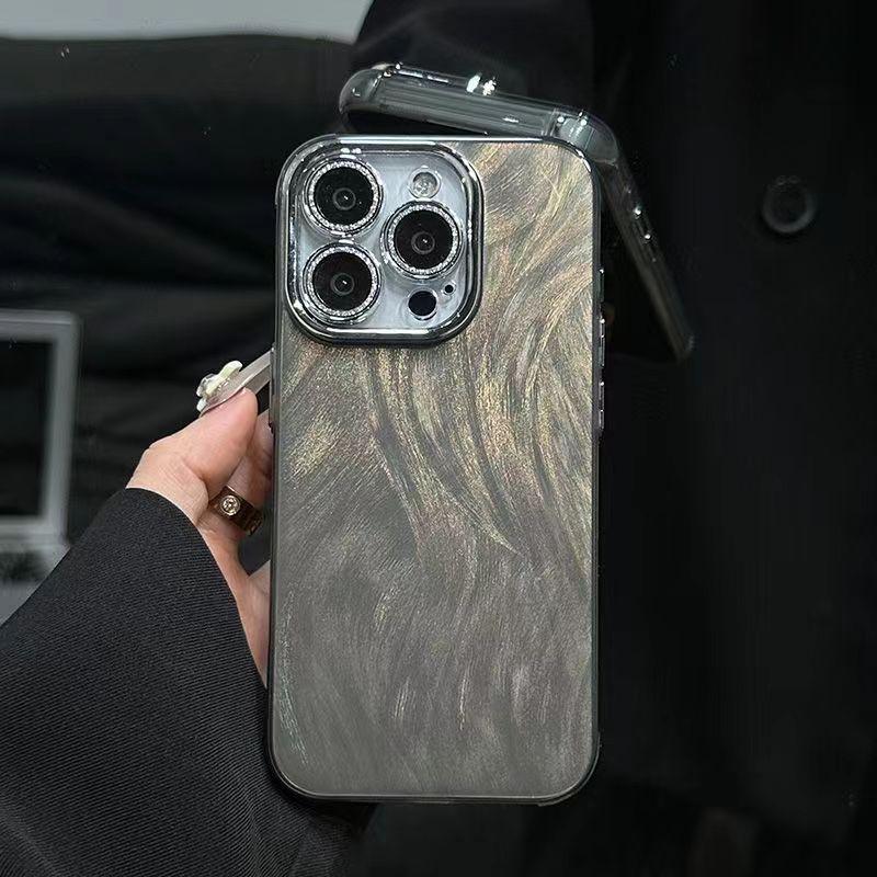 yarn-glitter-lens-protector-iphone-case - Viexta