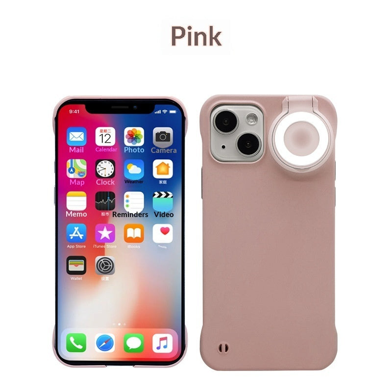 Fill-light iPhone Case with Selfie Beauty LED Halo