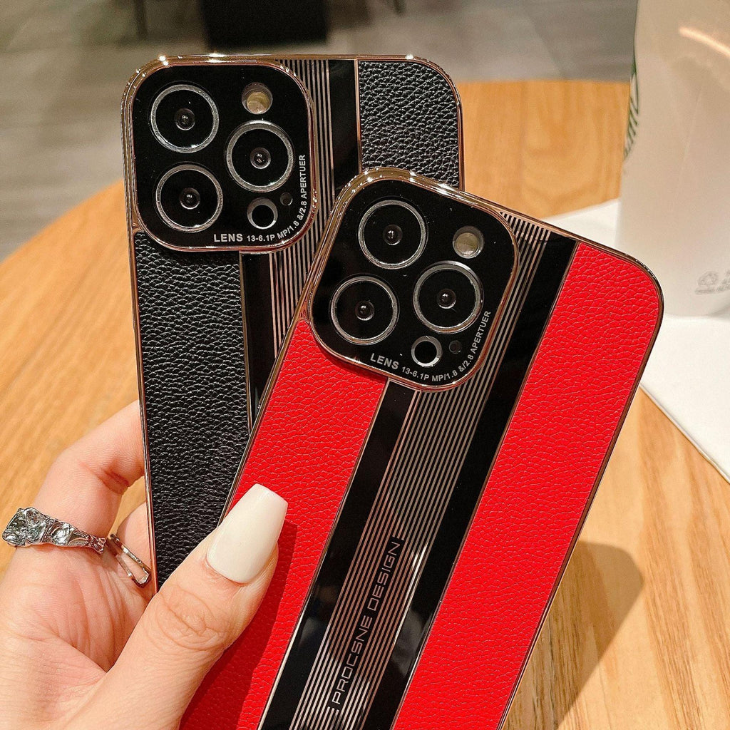 Leather Pattern iPhone Case - Viexta