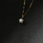 S925 Sterling Silver Pearl Necklace - Viexta