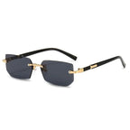 Men's New Frameless Fashion Sunglasses - Viexta