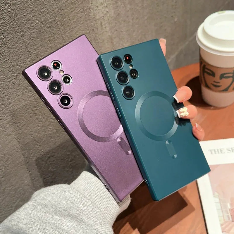 Magnetic All-inclusive Samsung Phone Case - Viexta