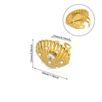 Stainless Steel Pearl Zircon Ring For Women - Viexta