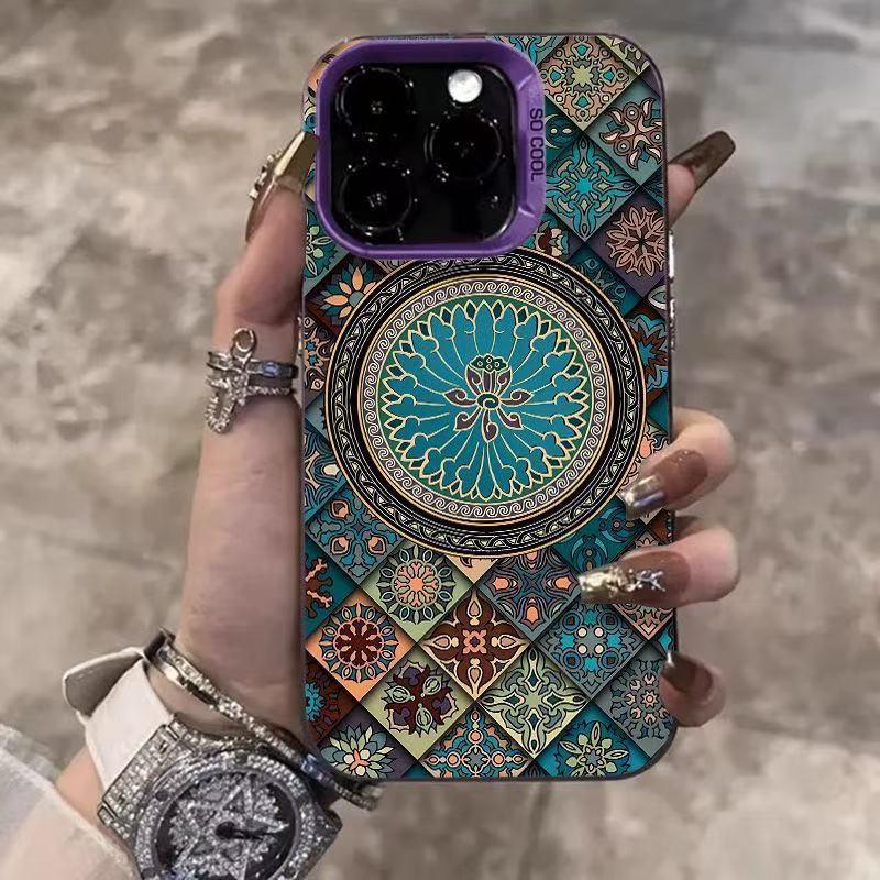 Ethnic Style Patterned iPhone Case - Viexta