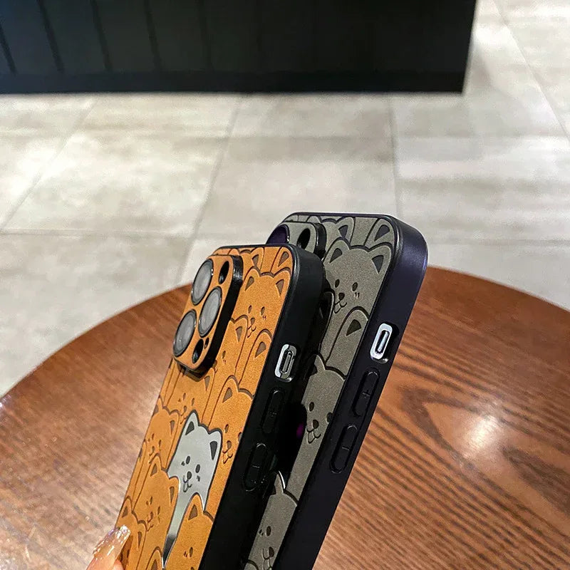 laser-full-screen-bear-iphone-case - Viexta