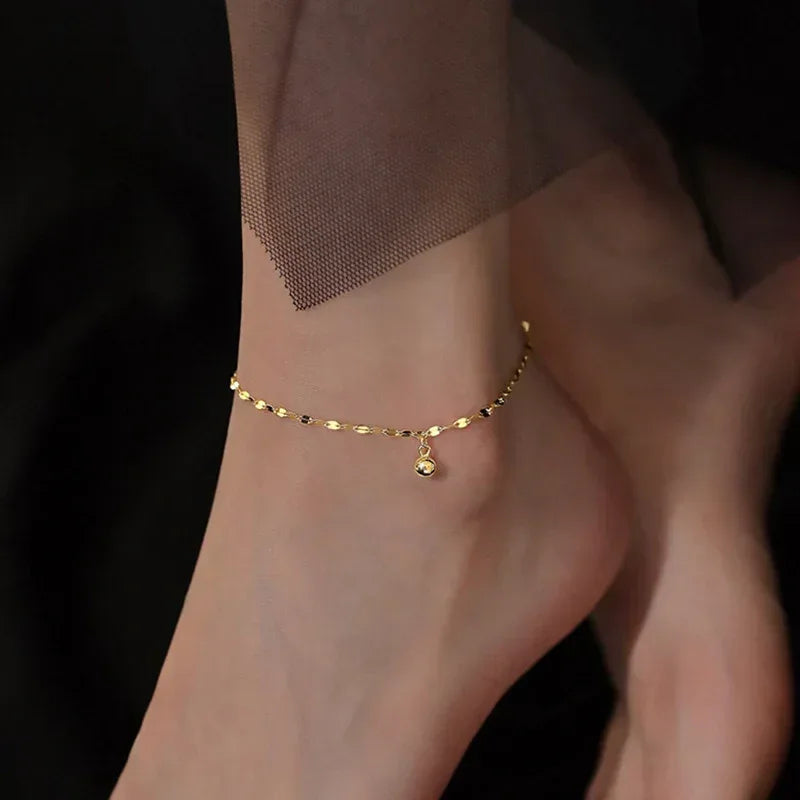 retro-multi-layer-tassel-anklet - Viexta