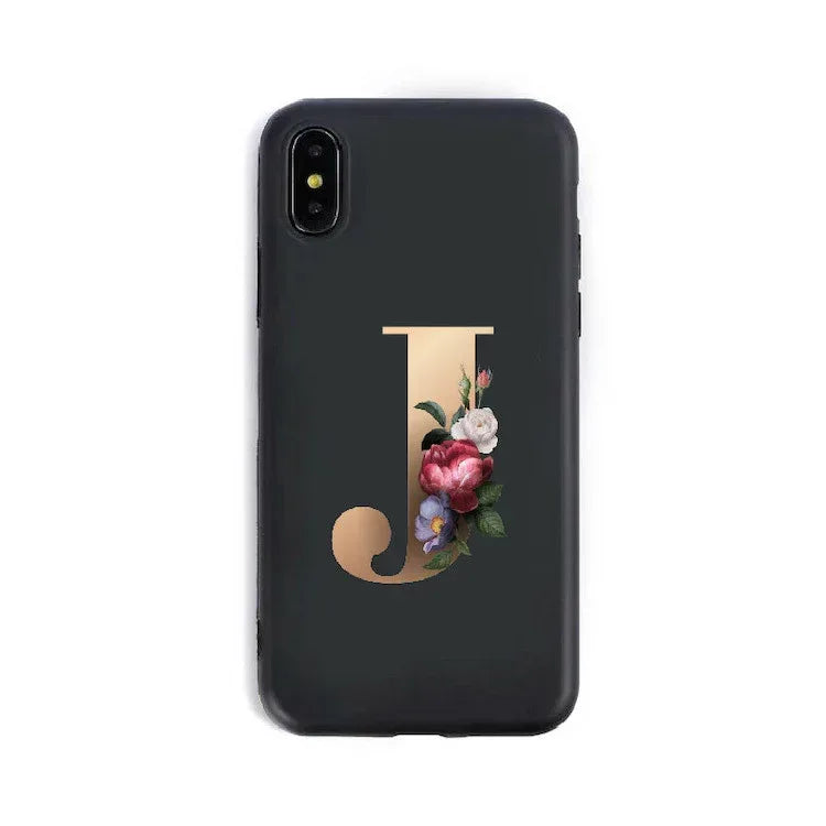 26 English Alphabet Silicone Phone Cases for IPHONE - Viexta