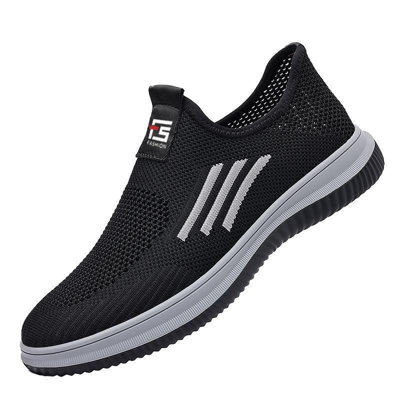 Mesh Breathable Flyknit Casual Sneaker - Viexta