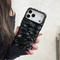 Three-dimensional Pleated iPhone case - Viexta