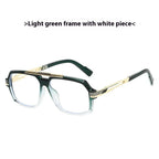 Metal Mirror Sun-resistant Sunglasses - Viexta