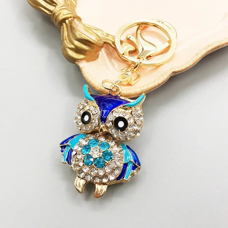 owl-keychain-enamel-artware - Viexta