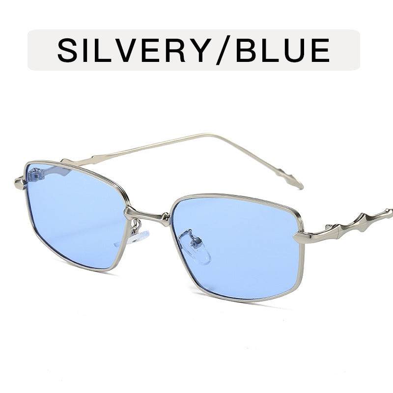 Anti Blue Light Metal Flat Light Eyeglass Frame