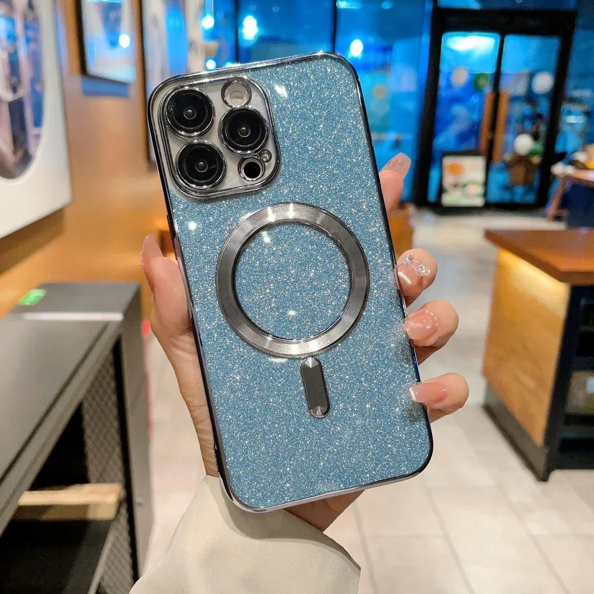 Magnetic Transparent Shell iPhone Cover - Viexta