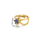 Stainless Steel Pearl Zircon Ring For Women - Viexta