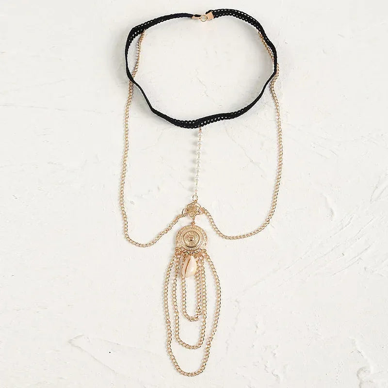 Trendy Multi-layer Chain Leg Chain - Viexta