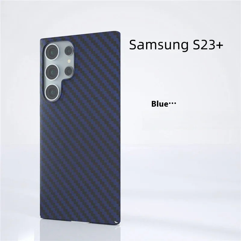 Carbon Fiber Hard Shell Samsung S Series Phone Case - Viexta