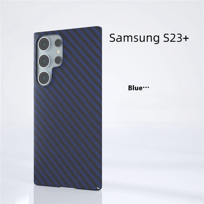 Carbon Fiber Hard Shell Samsung S Series Phone Case