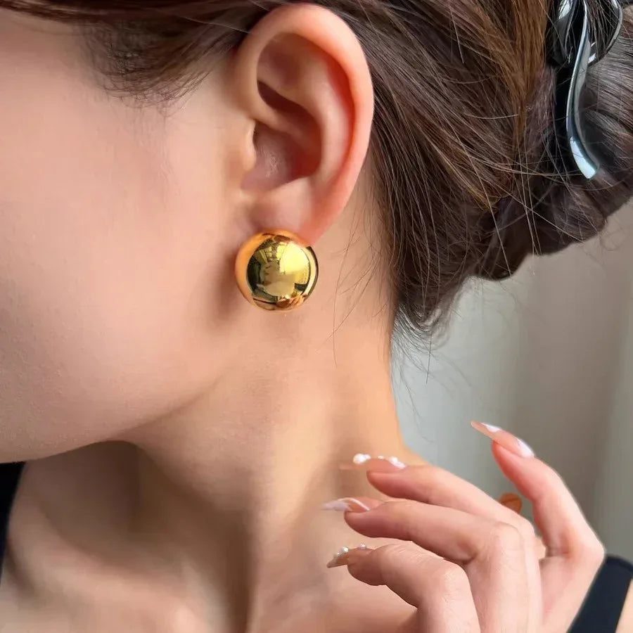 18k-retro-hong-kong-elegant-ear-studs - Viexta