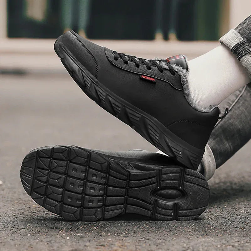 Men Sneakers Winter Warm Sports Shoes - Viexta