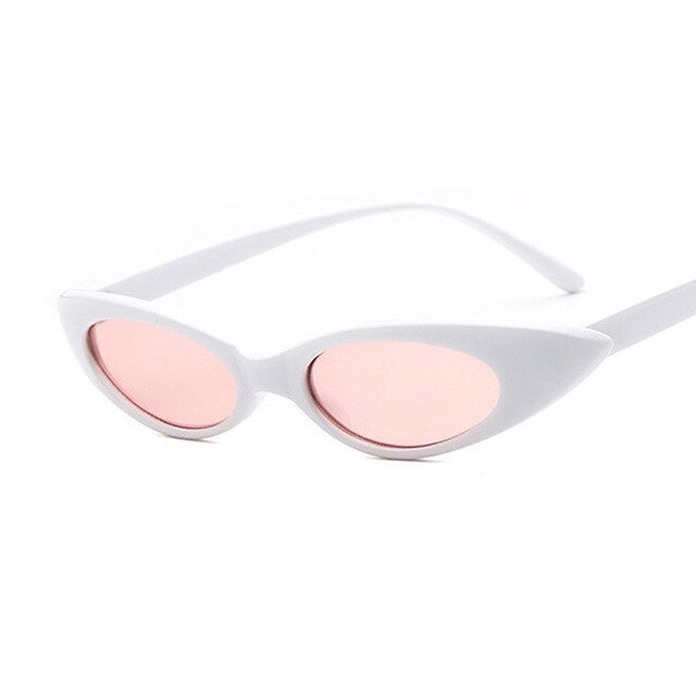 Vintage Sunglasses Women Brand Designer Cute Sexy Cat eye Eyewear Retro Sunglass Female Oculos UV400 Oval Glasses