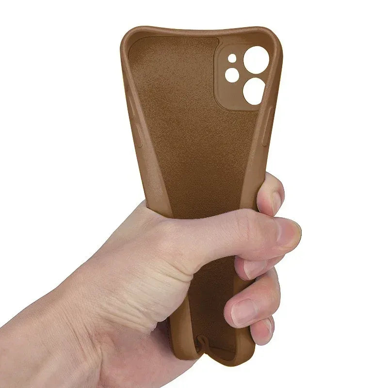 Straight Edge Silicone iPhone Case - Viexta