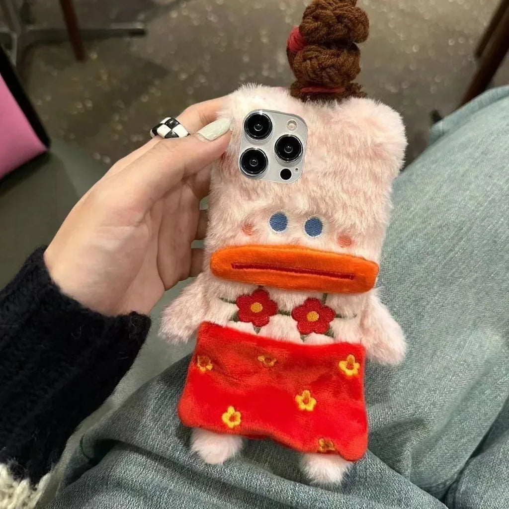 Plush And Funny Sausage Mouth iPhone Case - Viexta